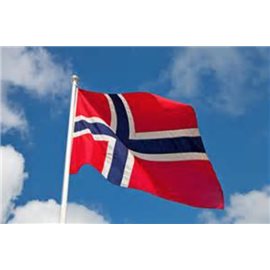 Det norske flagg 125cm x 91cm