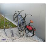 Vertikal sykkelparkering