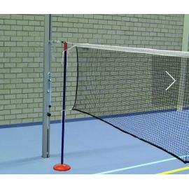 Badminton nett dobbelt for 2 baner