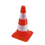 Trafikk kjegle 50 cm Nb! Sett a 25 stk. 