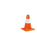 Trafikk kjegle 35 cm Nb! Sett a 25 stk. 