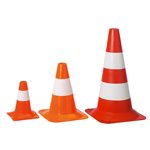Trafikk kjegle 20 cm Nb! Sett a 25 stk. 